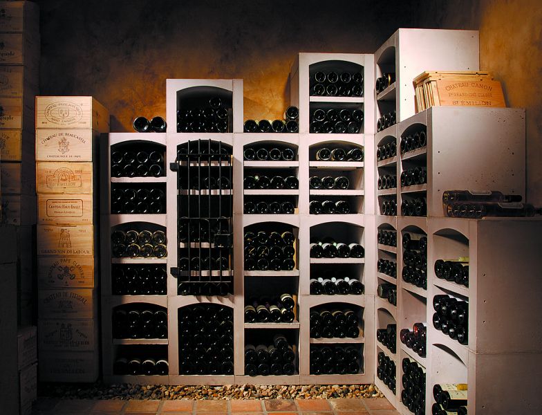 uitdrukking interieur Staat Vinicase wijnrek / wijnoplegsysteem voor particulier en professioneel  gebruik.